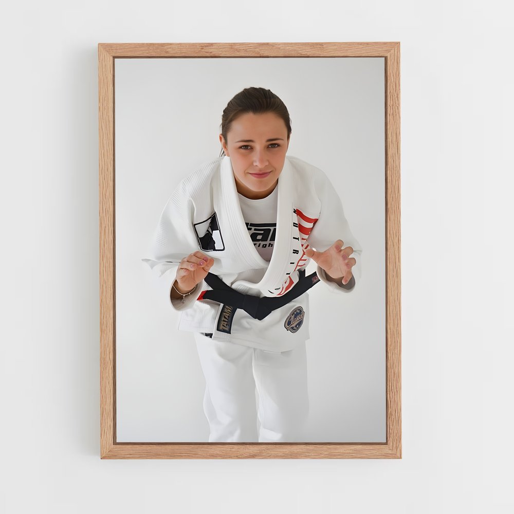 Poster Force et Sérénité – affiche Jiu-jitsu brésilien (vue 4)